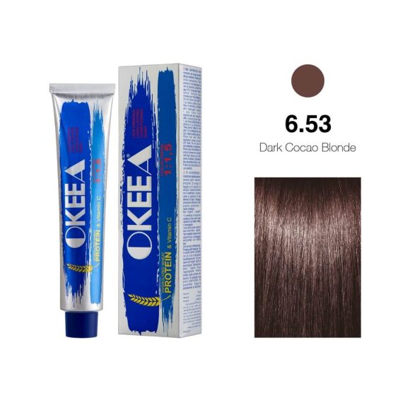 رنگ مو شماره 6.53 Dark Cocoa Blonde