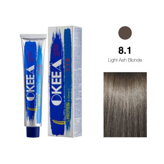 رنگ مو شماره 8.1 Light Ash Blonde