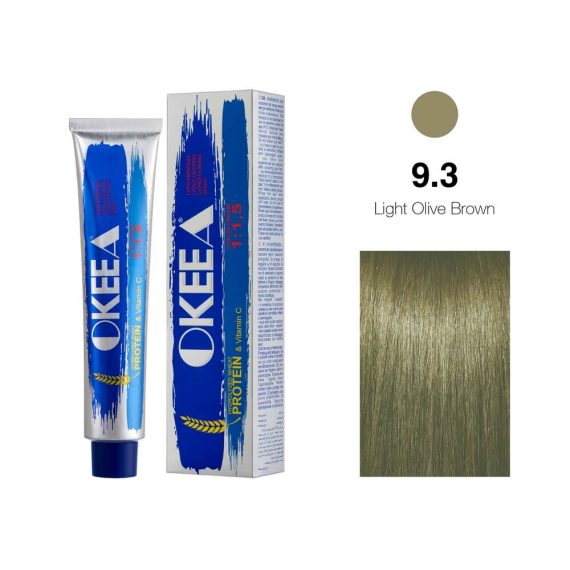 رنگ مو شماره 9.3 Very Light Olive Blonde