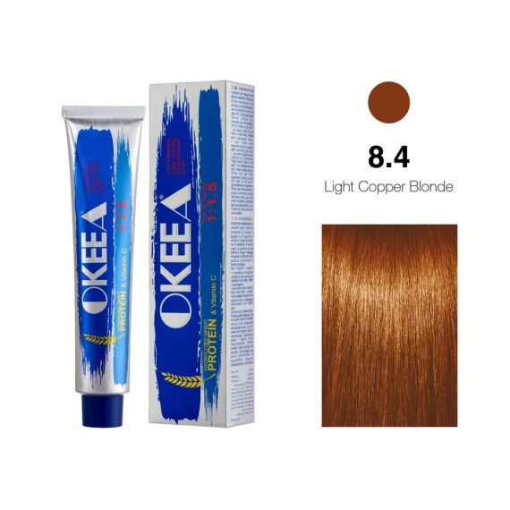 رنگ مو شماره 8.4 Light Copper Blonde